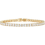 Golden zircon bracelet