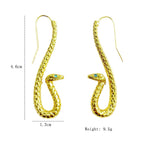 Snake earrings